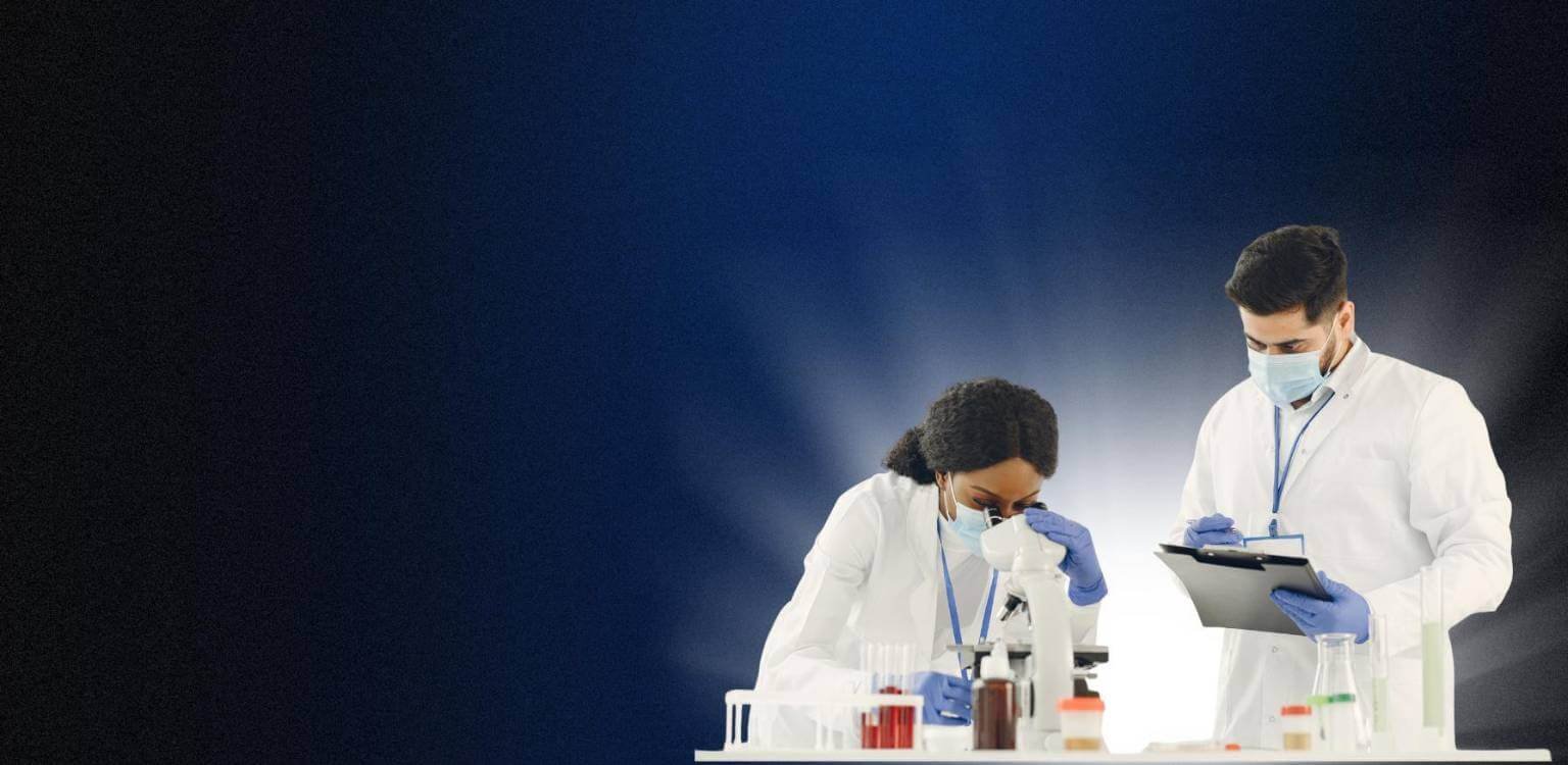 Ampli Pharma lab scientists