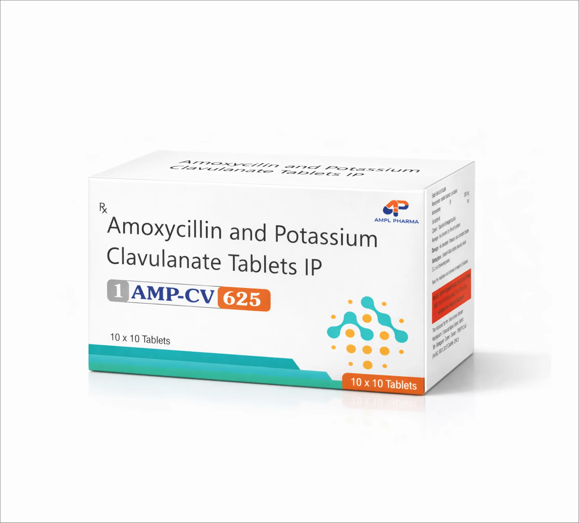 AMP-CV 625 pharmaceutical product pack by Ampli Pharma