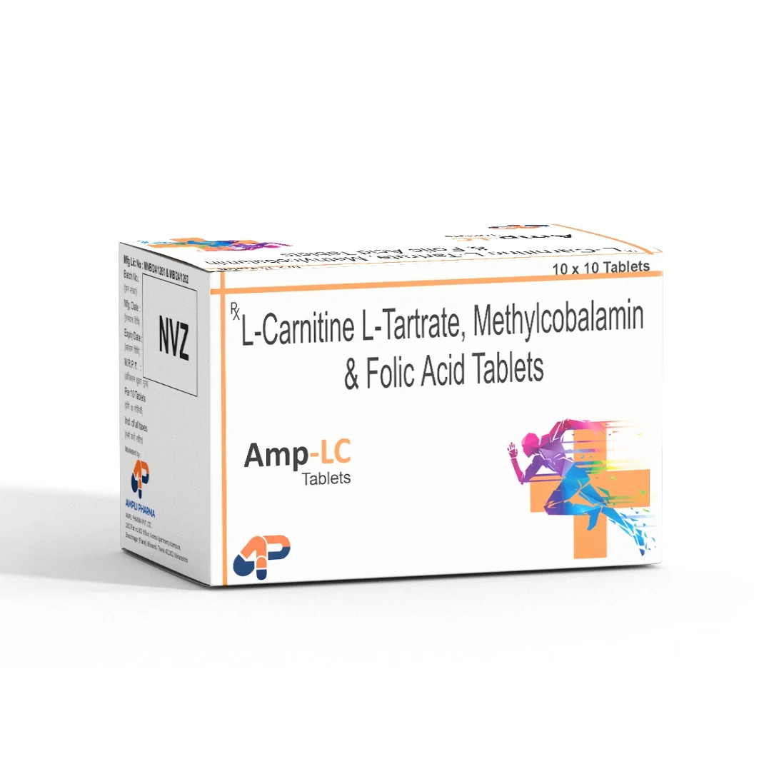 Amp-LC Tablets pharmaceutical product pack by Ampli Pharma