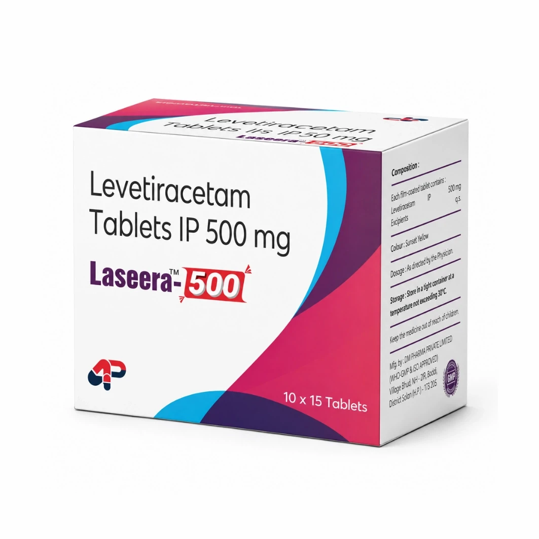 LASEERA-500 Tab pharmaceutical product pack by Ampli Pharma