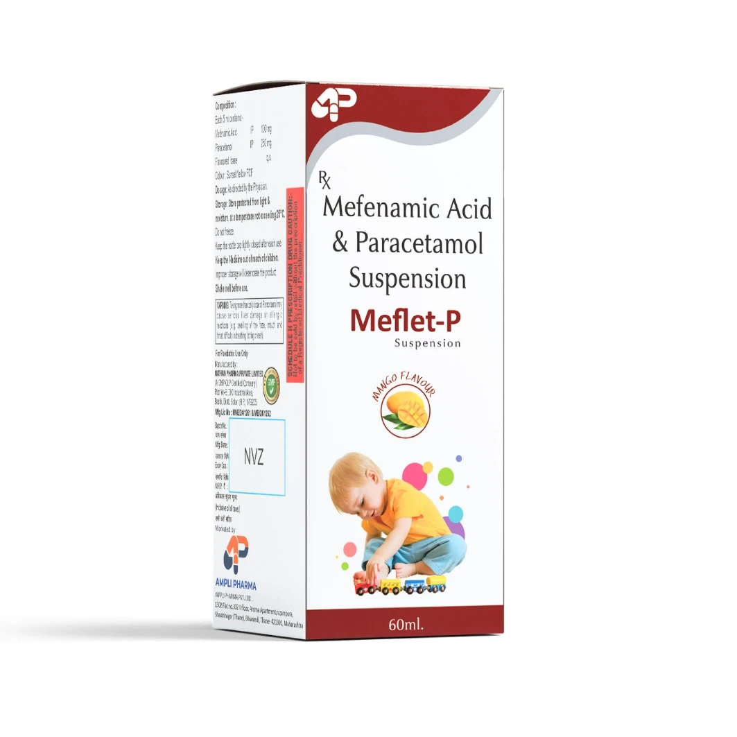 Meflet-P pharmaceutical product pack by Ampli Pharma