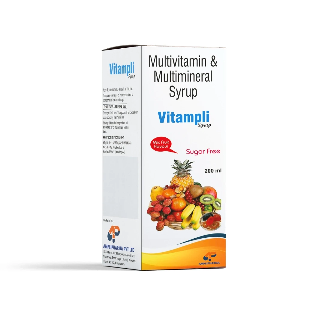 Vitampli pharmaceutical product pack by Ampli Pharma